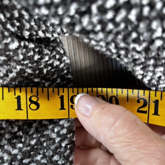 Old Navy Women Sz XS Zipper Funnel Neck Coat Black Wool Blend Jacket Classic - Picture 16 of 16